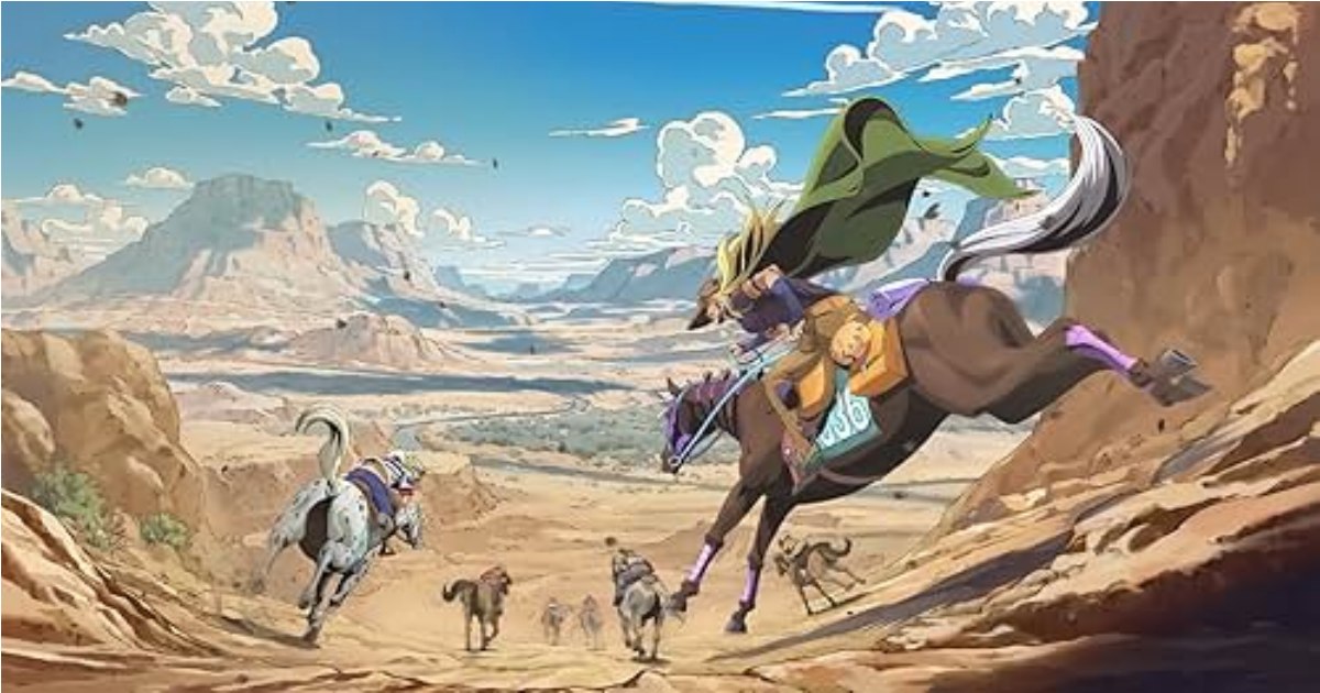 Steel Ball Run (JoJo’s Bizarre Adventure) | caption Ball Run (JoJo’s Bizarre Adventure)